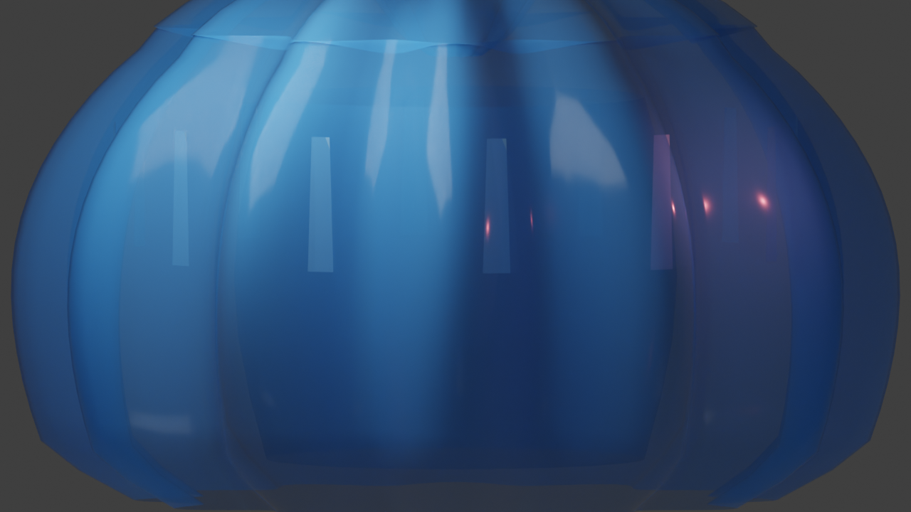 Blue Jelly Hat